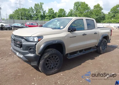 2024 Chevrolet Colorado 4Wd Trail Boss из США, поврежденный, VIN 1GCPTEEK9R1168868